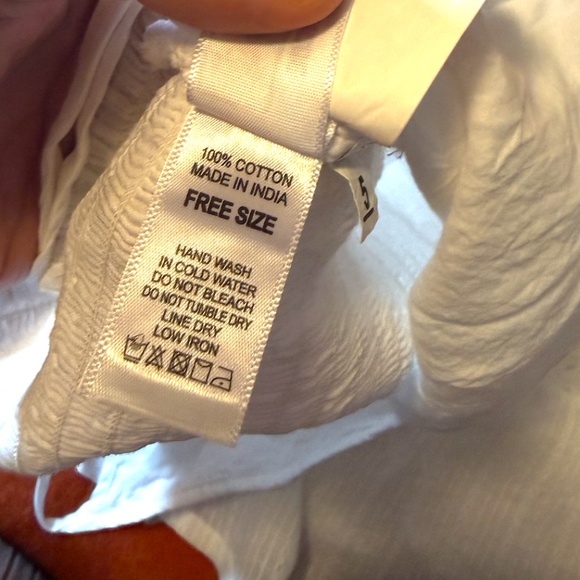 White boho broderie anglaise pointelle cotton dress NWT - Picture 11 of 14